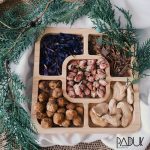 اردوخوری پنج خونه چوبی مربعی