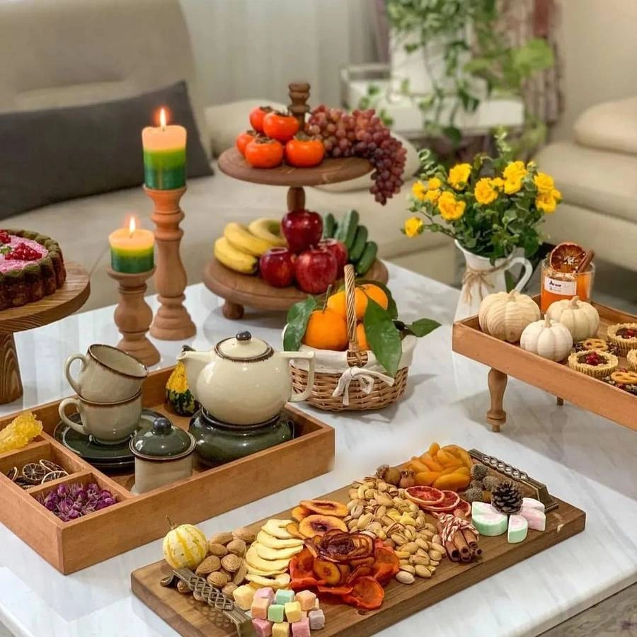 بهترین ست چوبی برای شب یلدا