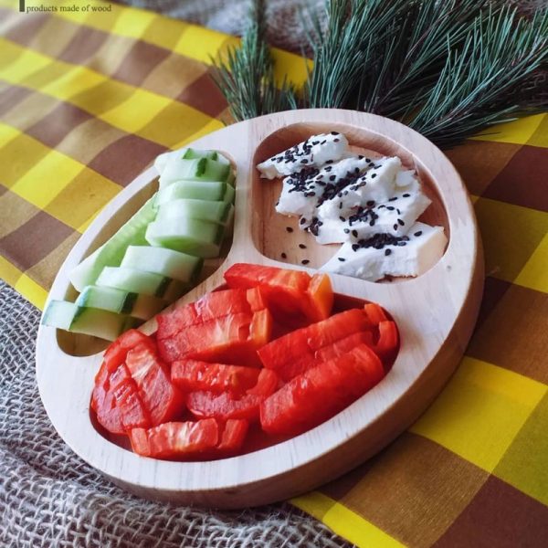 تخته سرو صبحانه چوبی