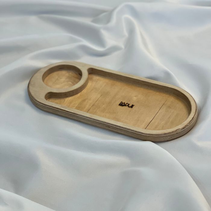 زیر شات قهوه چوبی