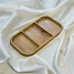 اردوخوری چوبی ساده سه تیکه