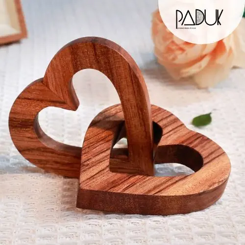 هدیه ولنتاین چوبی